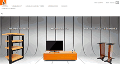 Desktop Screenshot of hifi-meubles.com